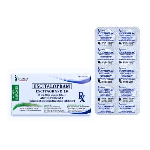 Escitalopram 10mg Tablet x1