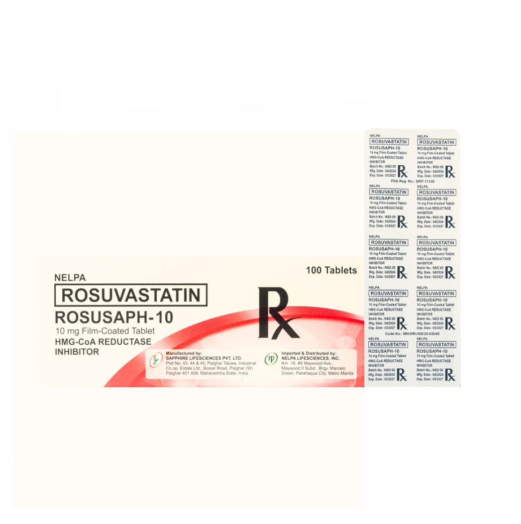 Rosuvastatin 10mg Tablet x 1