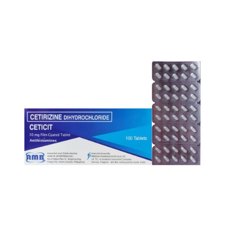 Cetirizine 10mg Tablet x 1
