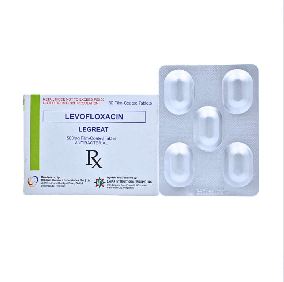 Levofloxacin 500mg Tablet x 1