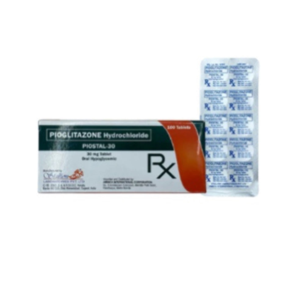 Pioglitazone 30mg Tablet x 1
