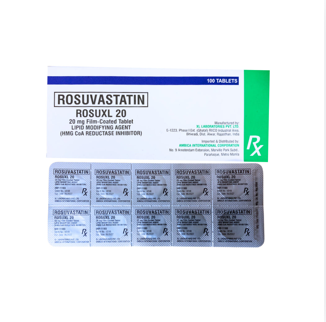 Rosuvastatin 20mg Tablet x 1