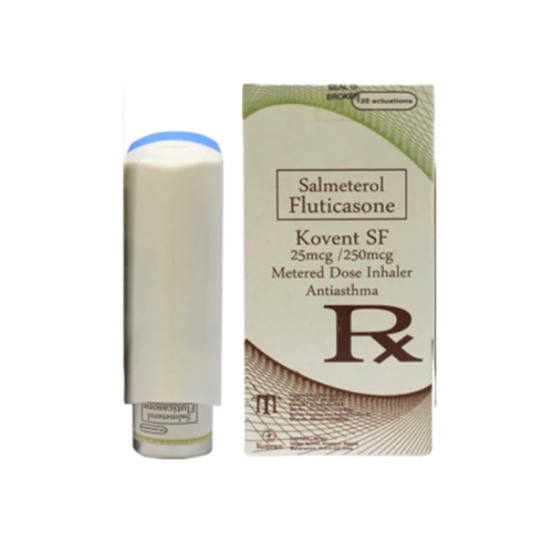 Salmeterol + Fluticasone 25 mcg/250 mcg  x 120 doses Metered Dose Inhaler