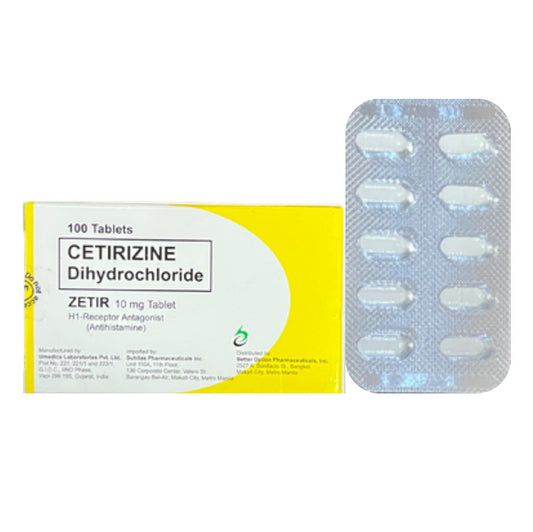 Cetirizine 10mg Tablet x 1