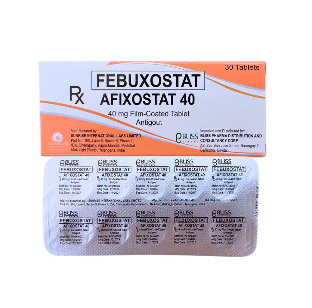 Febuxostat 40mg Tablet x 1