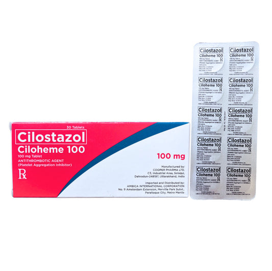 Cilostazol 100mg Tablet x 1