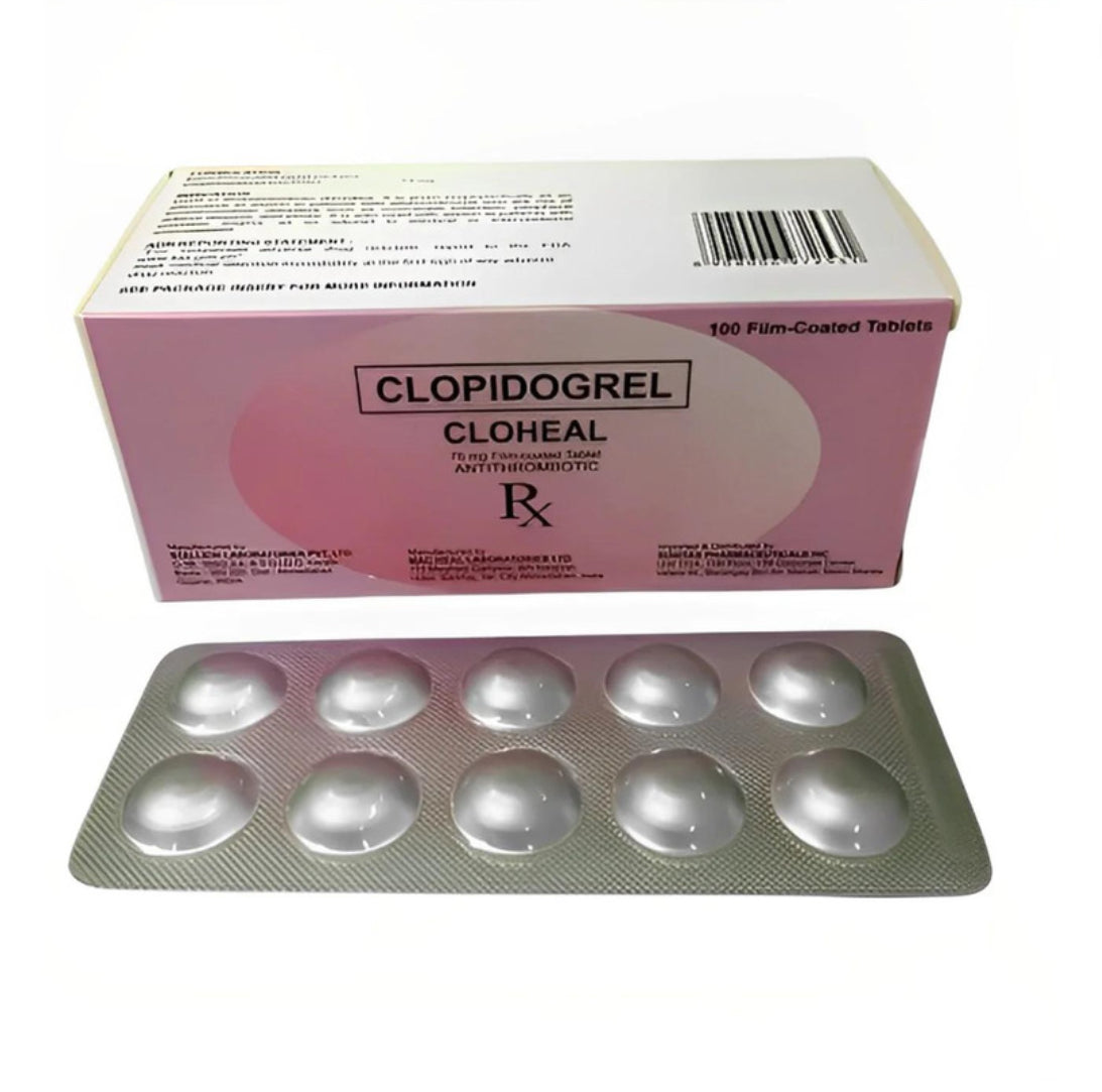 Clopidogrel 75mg Tablet x 1