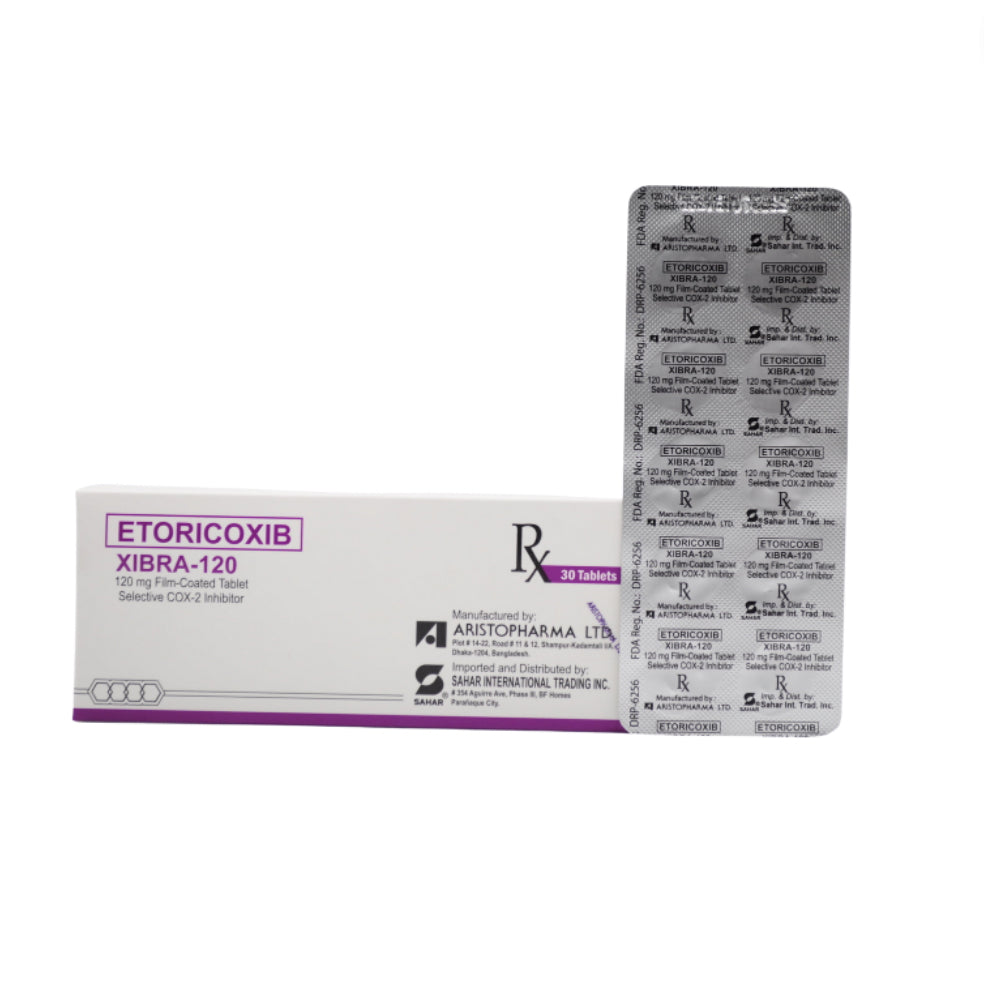 Etoricoxib 120mg Tablet x 1