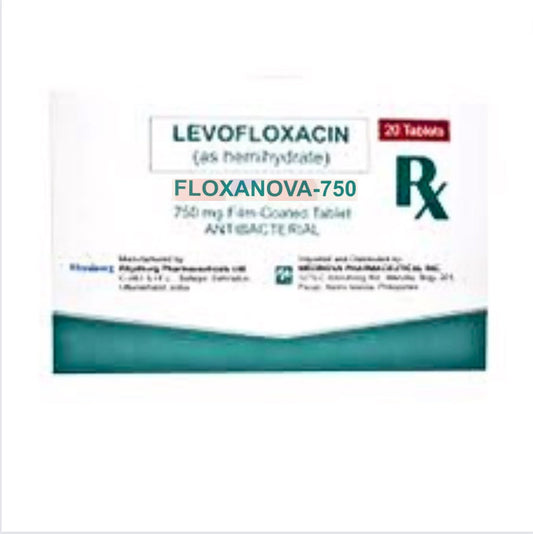 Levofloxacin 750mg Tablet  x 1