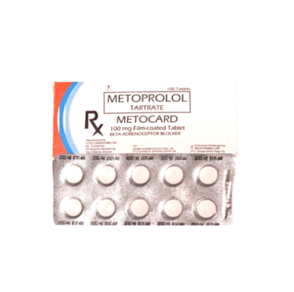 Metoprolol 100mg Tablet x 1