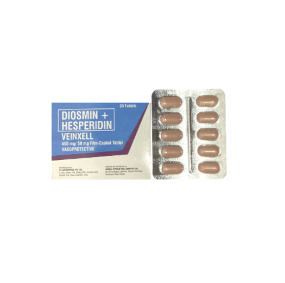 Diosmin+Hesperidin 450mg/50mg Tablet x 1