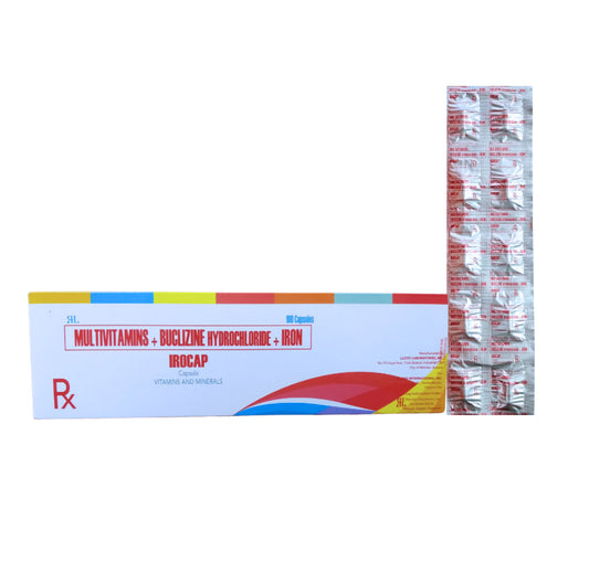 Vitamins B Complex + Buclizine + Iron Capsule x 1