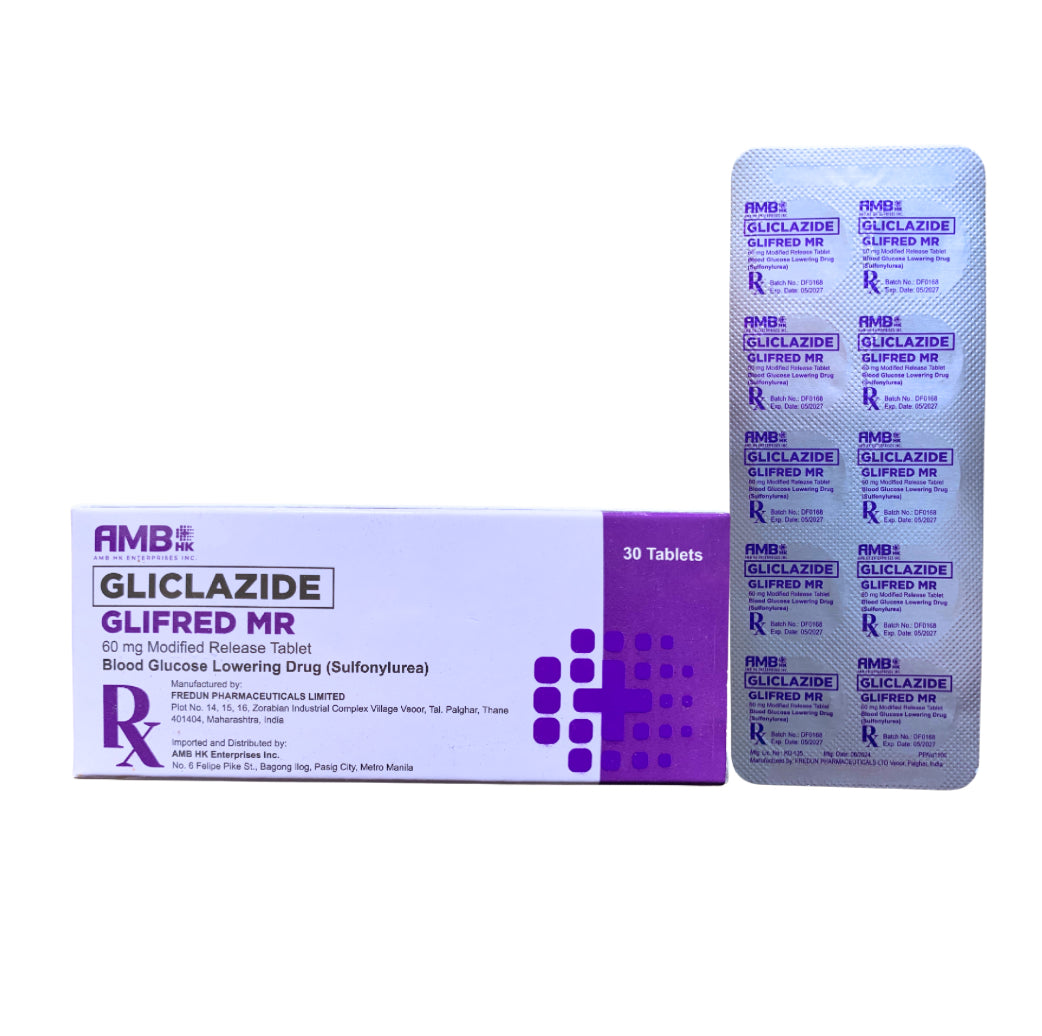 GLUCLAZZ MR Gliclazide 60mg Tablet x 1