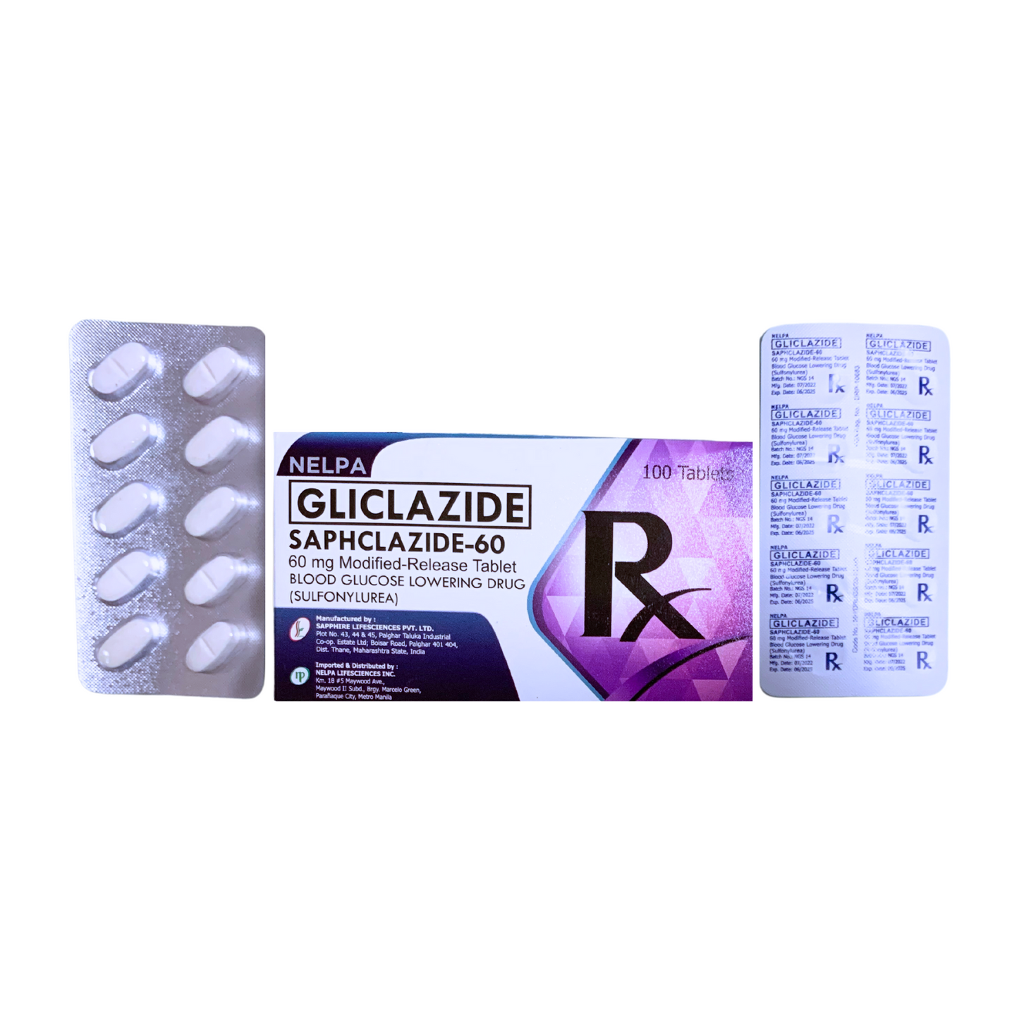 GLUCLAZZ MR Gliclazide 60mg Tablet x 1
