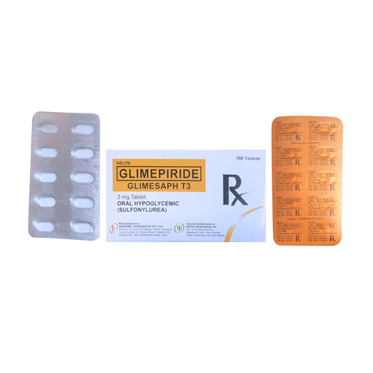 Glimeperide 3mg Tablet x 1